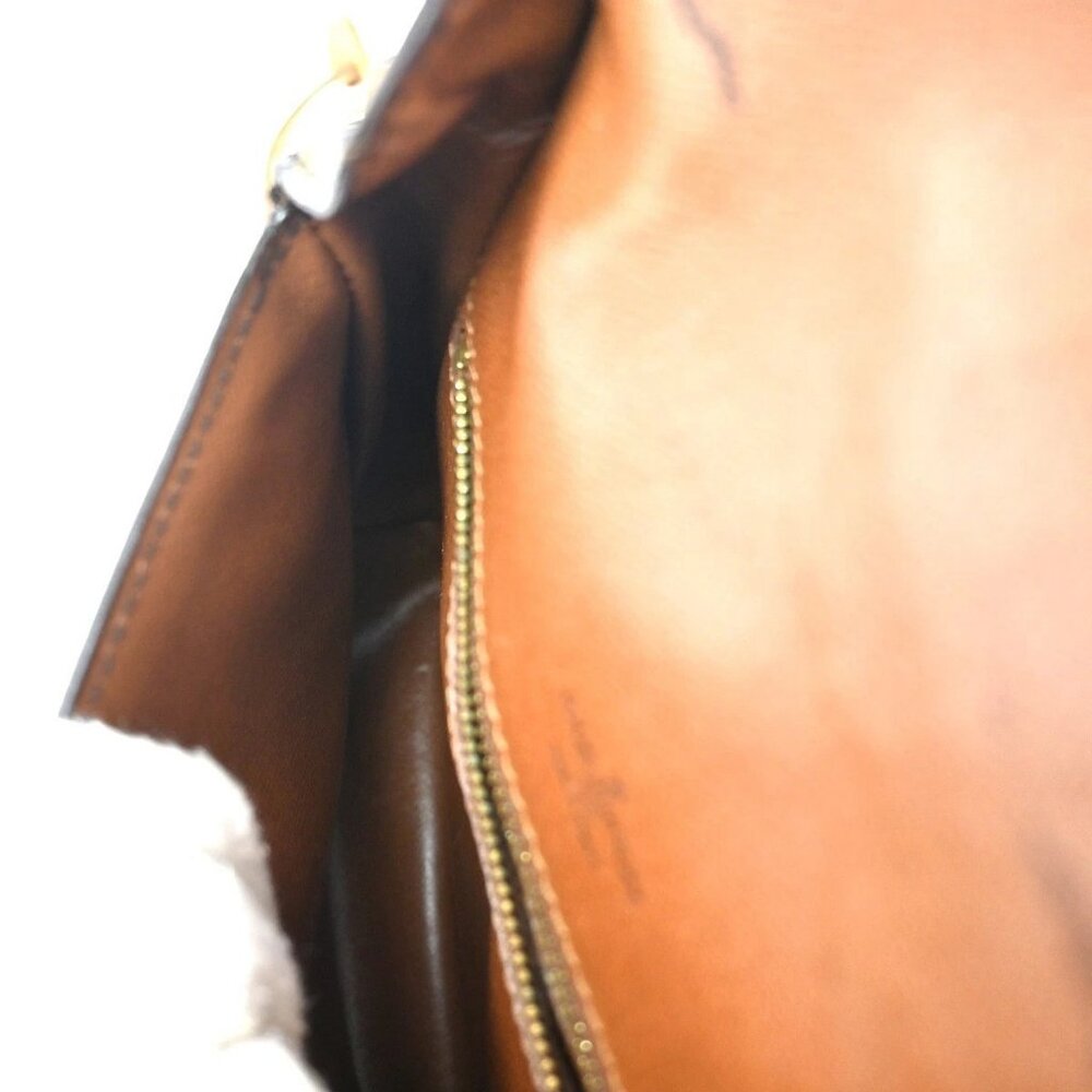 LOUIS VUITTON Saint Cloud MM Shoulder Bag Monogram Leather Brown M51243 31MA062 - Picture 16 of 16